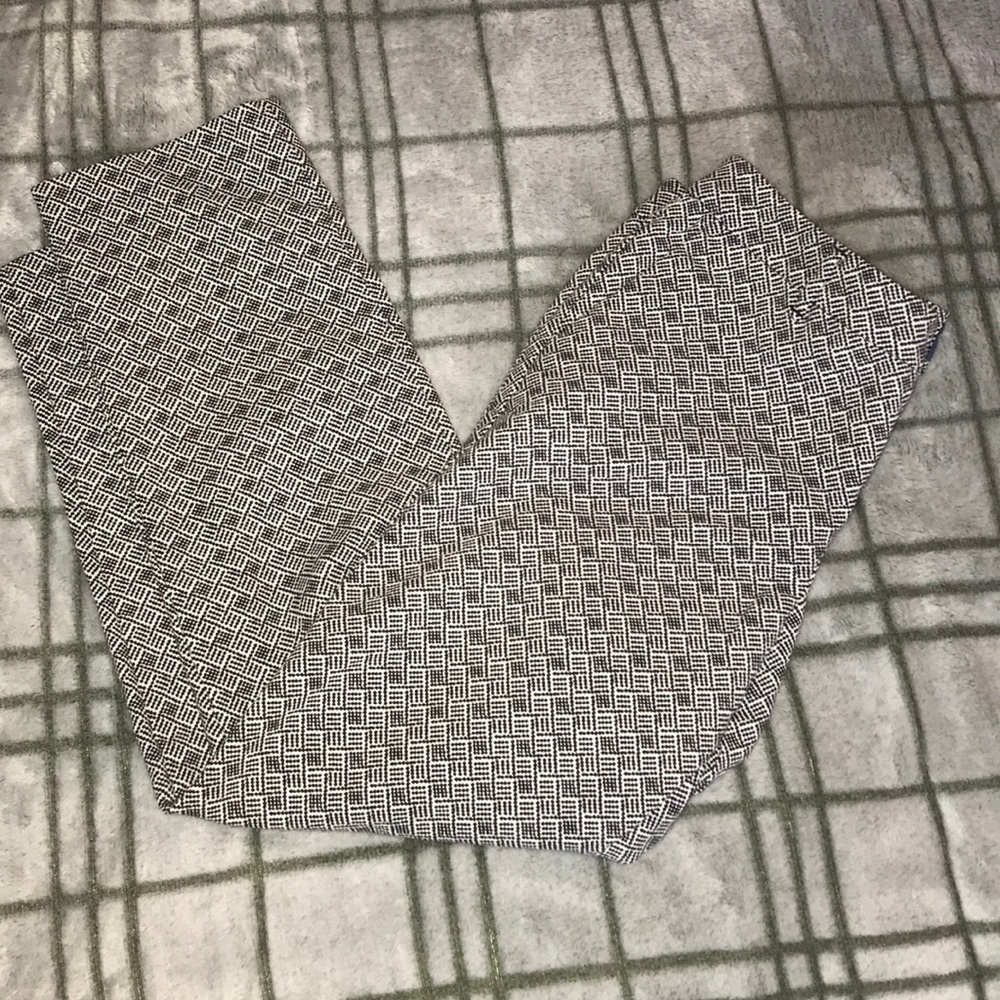 Geometric patterned work pants - Picture 2 of 4